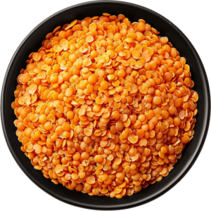 Red lentils (split)