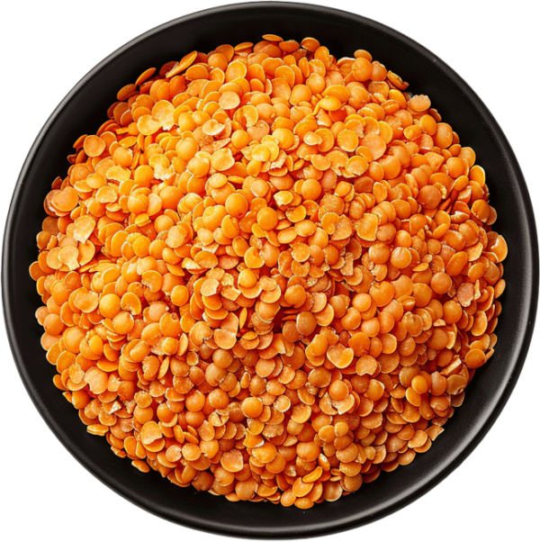 Red lentils (split)
