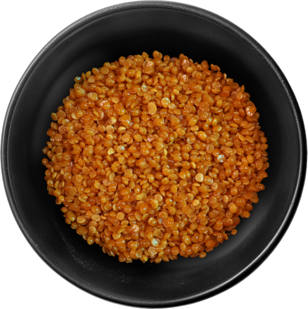 Pigeon peas (yellow split peas) (oily)